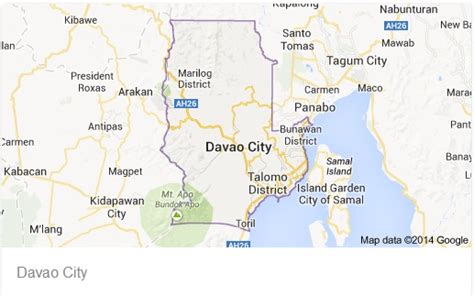 google map davao|davao city barangay map.